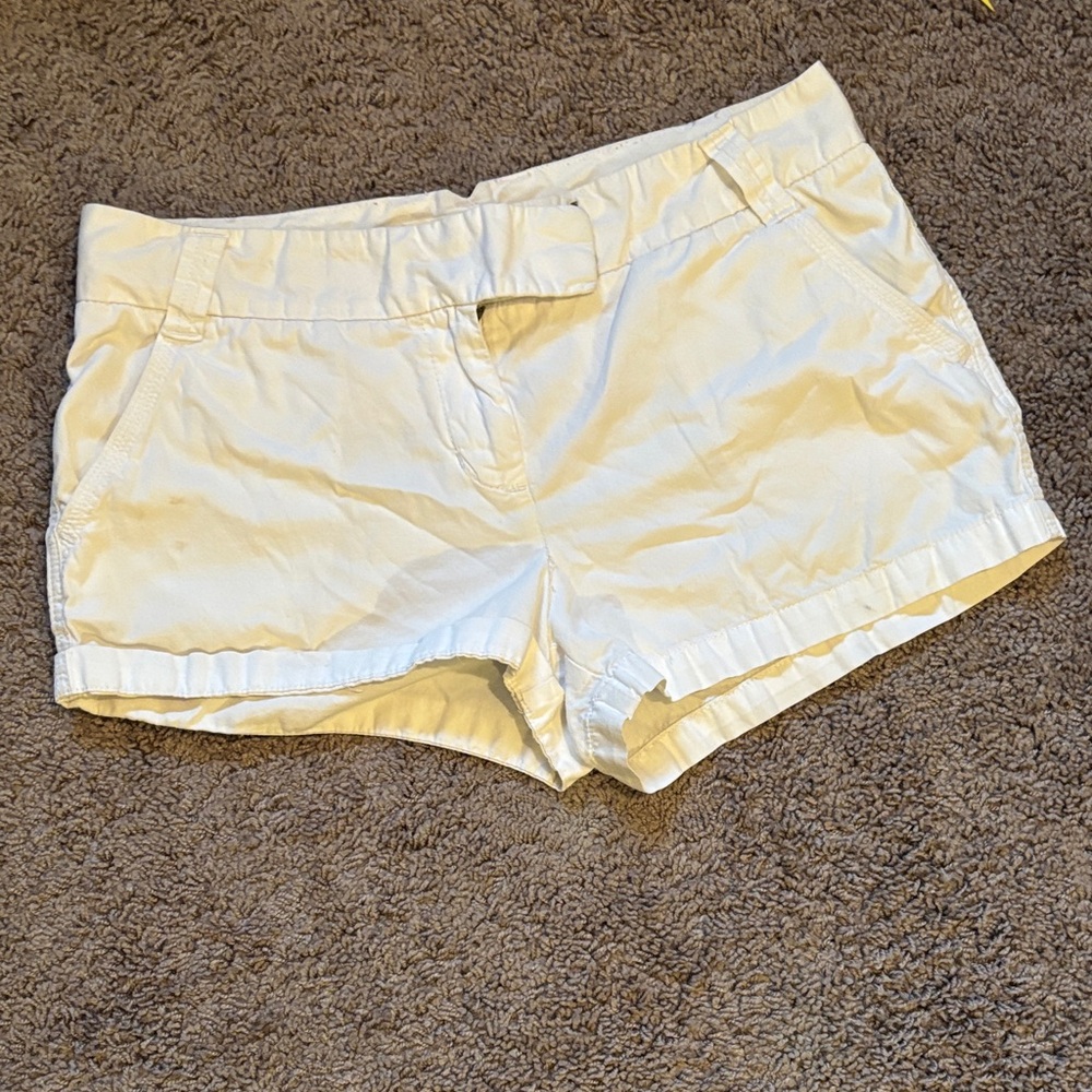 J. Crew Women's White Shorts